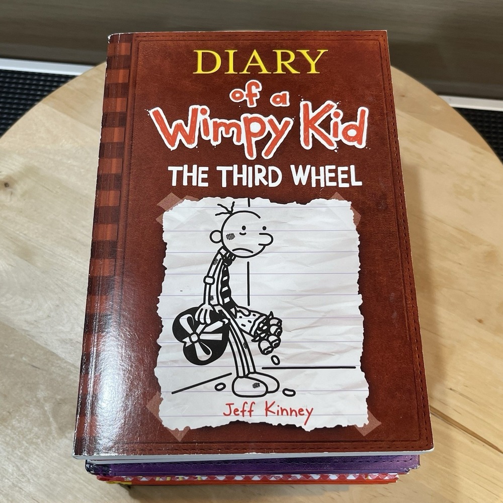 Diary of a Wimpy Kid 6 Book Lot by Jeff Kinney Mixed Hardcovers Hot Mess - Picture 8 of 12